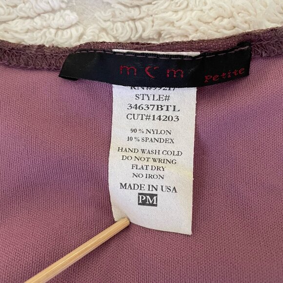 MCM Y2K Lace Overlay Milkmaid Mesh Fairy Top Whimsigoth Size Petite M - Picture 4 of 8